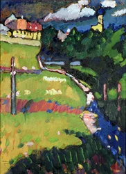 Die Kirche in Murnau, 1908-09